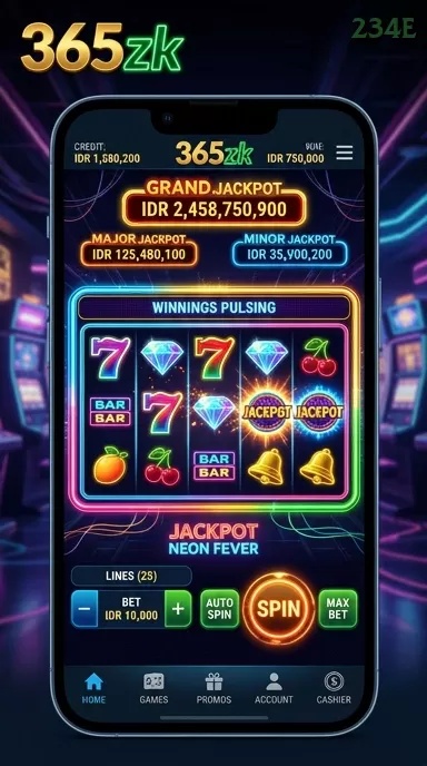 Cuplikan layar LINTAS88 — menu navigasi