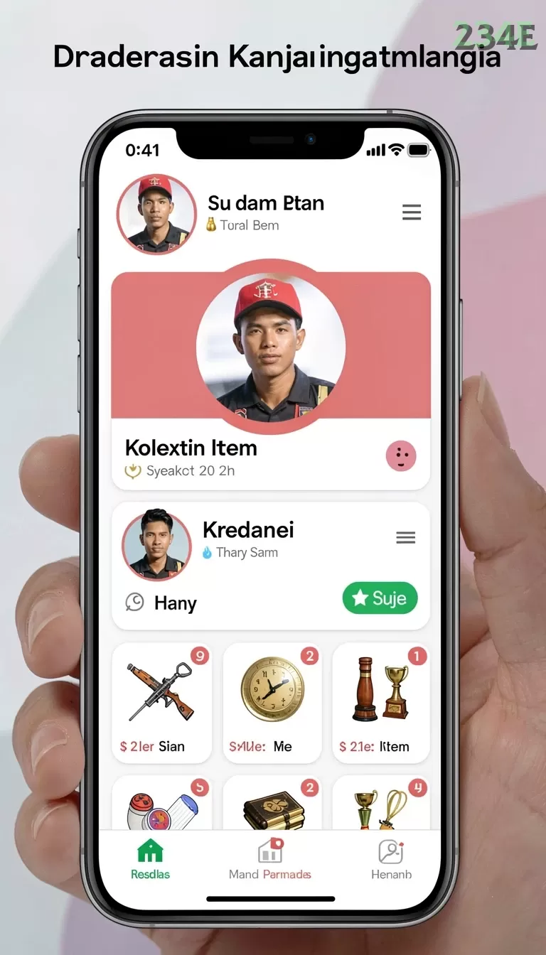 Cuplikan layar PROMO — pengaturan akun