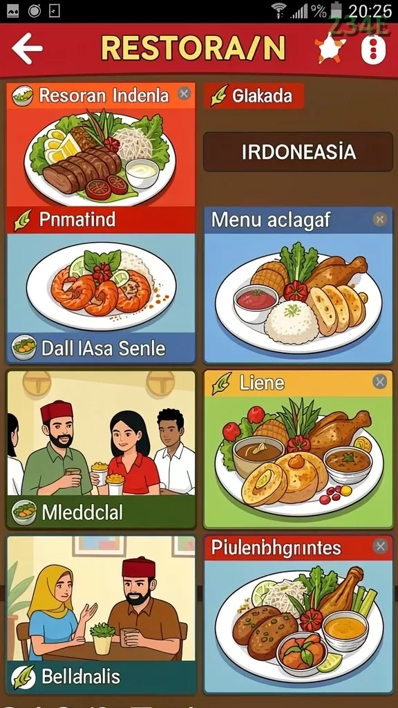Cuplikan layar MEGA388 — aktivitas